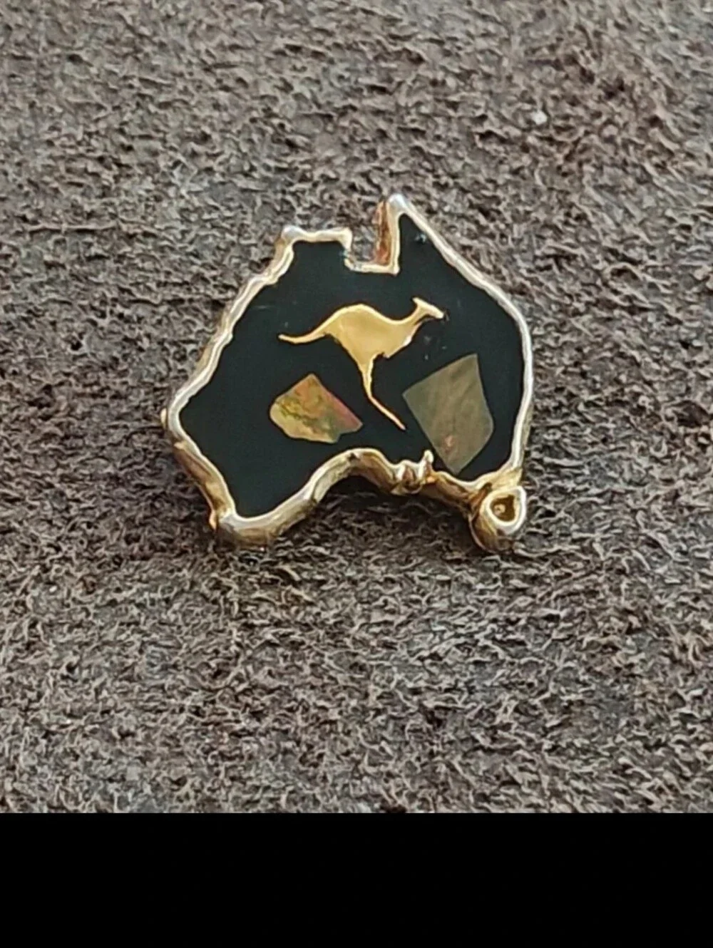 1970s/80s Australian Travel Souvenir Gold Tone Pin/Brooch.